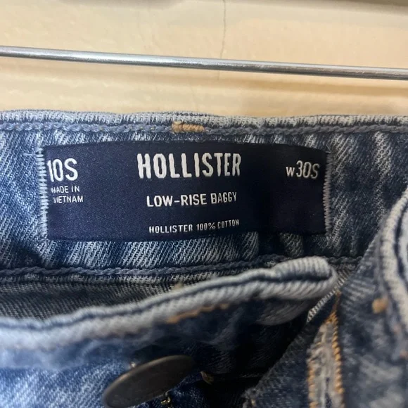 Hollister Blue Flare & Wide Leg Jeans - Picture 4 of 4